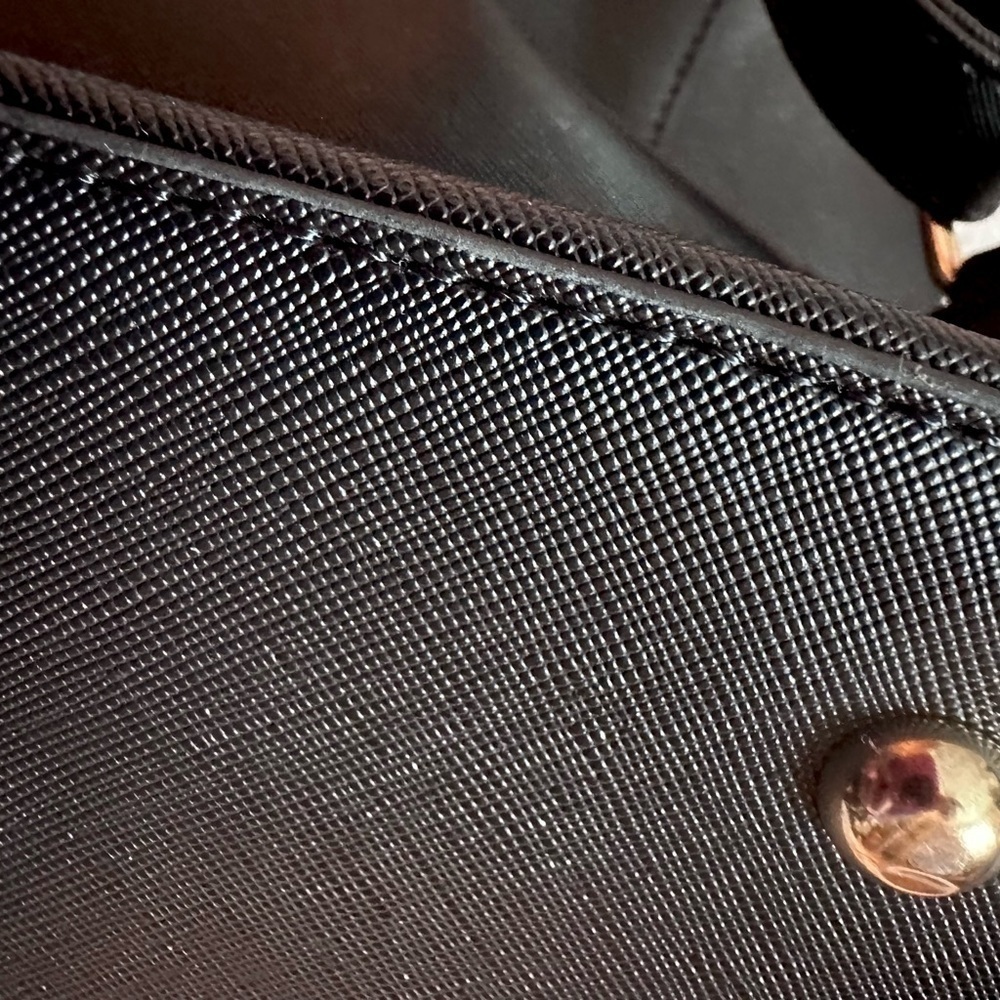 Faux Leather Backpack School Bag Student Backpack Women Travel bag Black Mini - Picture 15 of 16